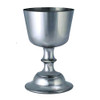 Large Pewter Chalice with Satin Finish- 20 oz