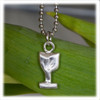 Pewter Chalice Necklace