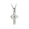 Celtic Cross Necklace with Pearl