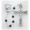 Boys Rosary Black Onyx