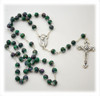 6mm Multi-Colored Mosaic Glass Bead Rosary