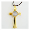 St. Benedict Cross Stretch Necklace