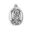 St. Luke Medal Small Necklace on 20" Chain