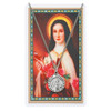 St Therese Little Flower Pendant/Prayer Card