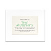 Green ink 8" x 10" Personalized House Blessing