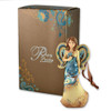 Angel with Flower Cherish Today Ornament 4.5IN
