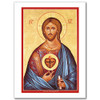 Sacred Heart Icon Card