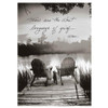 Tears Are the Silent Language Sympathy Card
