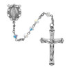 Detail of the Swarovski Clear Crystal Rosary