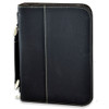 Black Small Leatherette Bible Cover with Optional Personalization