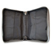 Inside Black Leatherette Bible Cover with Optional Personalization