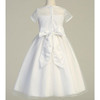 Back of Teresa, Extended Sizes, First Communion Dress