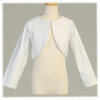 First Communion Bolero with Long Sleeves