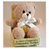 Communion Teddy Bear Lt Brown