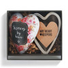 Sister Art Heart Trinket Box pictured in packaging