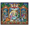 Stained Glass Nativity Jigsaw