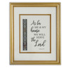 House Prayer Framed with ribbon detail
