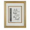 House Prayer Framed with ribbon detail