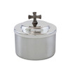 336S Satin Silver Host Box 125 Host Cap.