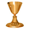 K75 Gold Plate Chalice with Scale Paten