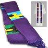 SA-4 Purple Atitlan Tapestry Stole