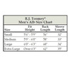 WC894 Traditional Alb from R.J. Toomey size chart