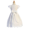 Back of Jenny First Communion Dress