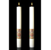 Investiture Complementing Altar Candles Pair