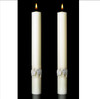 The Good Shepherd Complementing Altar Candles Pair