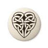 Round Celtic Heart Pendant