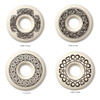 Annulus Celtic Pendants in 4 Styles: Celtic Cross, Tree of Life, Knotwork and Celtic Heart