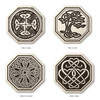 Octagon Celtic Pendants