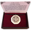 Octagon Celtic Pendants and card