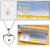 Mustard Seed Necklace in case