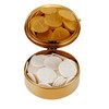 Inside the J1575 Hospital Pyx w/Dove and Alpha/Omega
