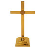 K1351 Solid Brass Altar Cross