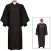 J7152 Cambridge Pulpit Robe w/Red Accents