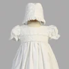 Detail of the Marie Cotton Christening Gown