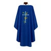 BV 871 Chasuble with Embroidery Blue