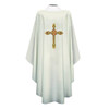 BV 2026 Chasuble w/Embroidered Cross Design Off-White