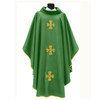 318 Chasuble in Monastico Fabric Green