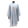 334 Chasuble in Micro Monastico White