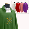 654 Lightweight Chasuble in Mixed Linen