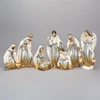 8PC Ombre Nativity Set Figures