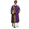 7-2749 Dalmatic in Purple Dupion