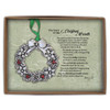 Christmas Wreath Ornament with Symbolism Story