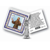 Mini Saint Francis Statue & Prayer Card