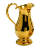 17-G Ewer in 14K Gold Plate over Pewter