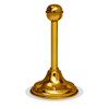 K406 Holy Water Sprinkler w/Stand - 24K Gold Plate