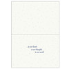 Inside of Ornament Christmas Cards